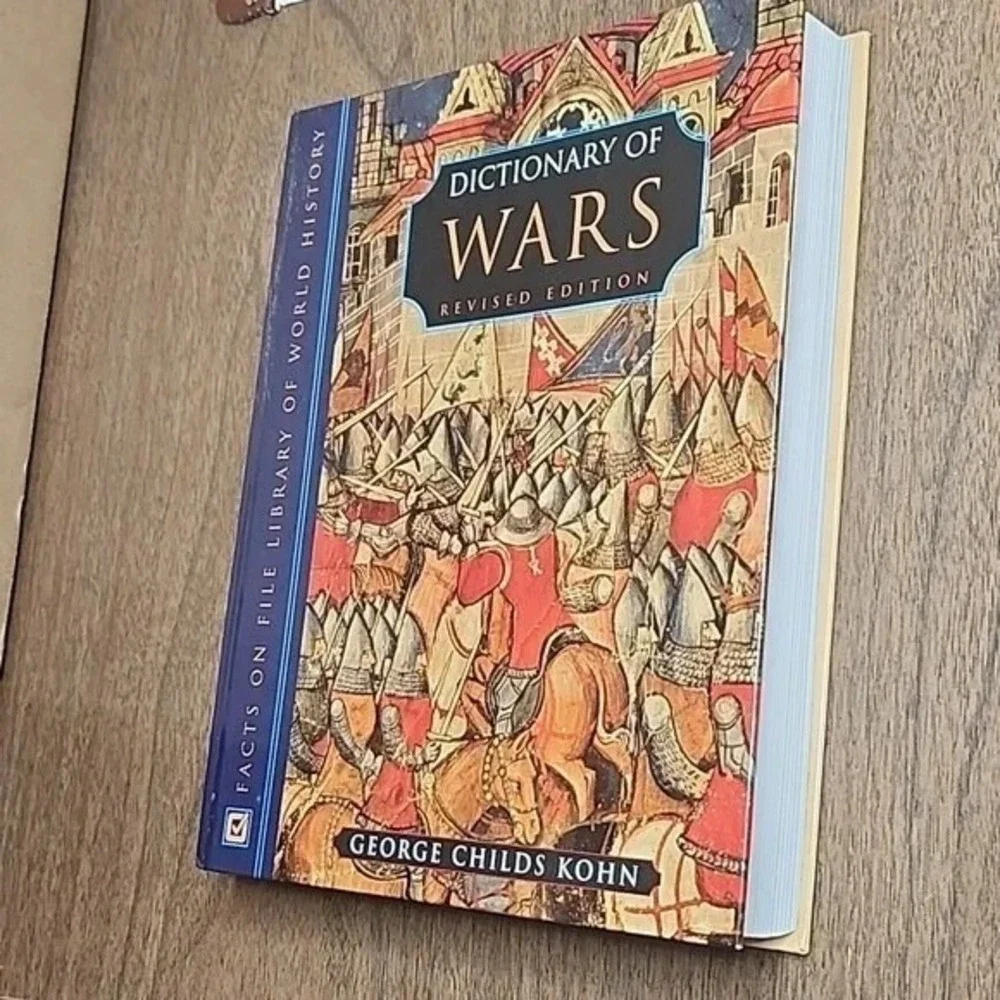 Dictionary of Wars by George‎ C. Kohn, Hardcover, GUC